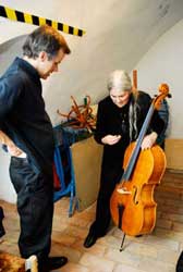 Artship Ensemble behind the scenes in Prague